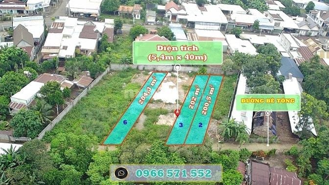 🔥 BÁN ĐẤT THỔ CƯ 5.4x40, P BẢO VINH. T ĐỒNG NAI. GIÁ CHỈ 980 TRIỆU