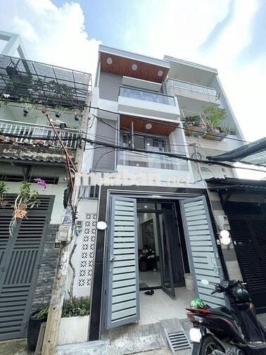 NHÀ ĐẸP 3 TẦNG, 2 MẶT HẺM, FULL NỘI THẤT, DT (4X16)M2, 4,99 TỶ CÒN TL