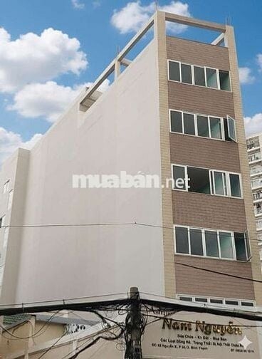 Phòng trọ trong nhà nguyên căn mặt tiền đường Nguyễn Xí