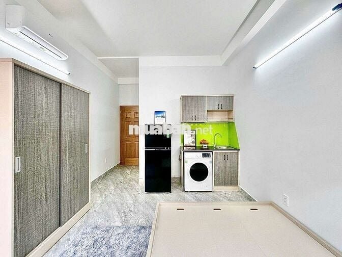 STUDIO FULL NỘI THẤT - MÁY GIẶC RIÊNG - BAN CÔNG - GẦN ETOWN - 5TR5