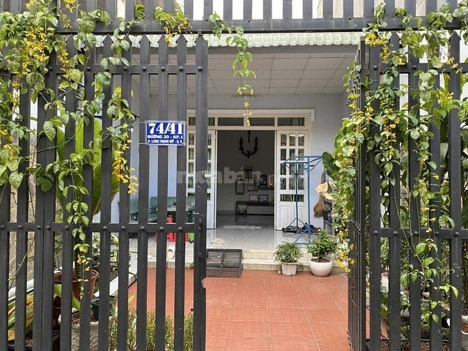 Bán nhà 74/41 đường 20, P. Long Thạnh Mỹ, TP. Thủ Đức.