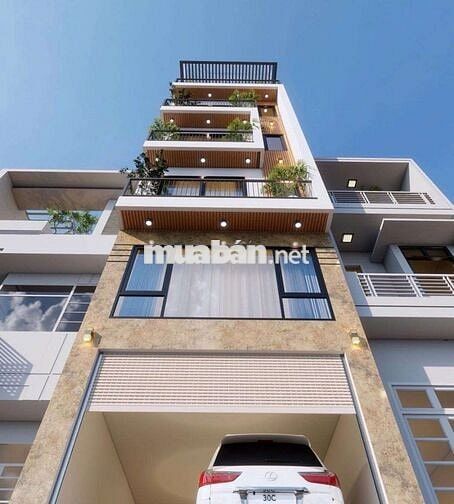 SIÊU PHẨM 6 TẦNG NGỌC THỤY Ô TÔ VÀO NHÀ