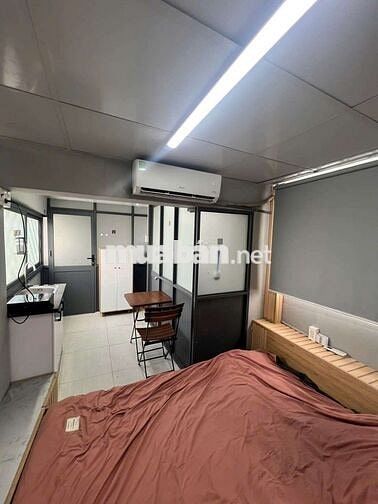 Phòng trọ studio Full nội thất giá rẻ ngay cầu Tân Thuận, Khu Chế Xuất