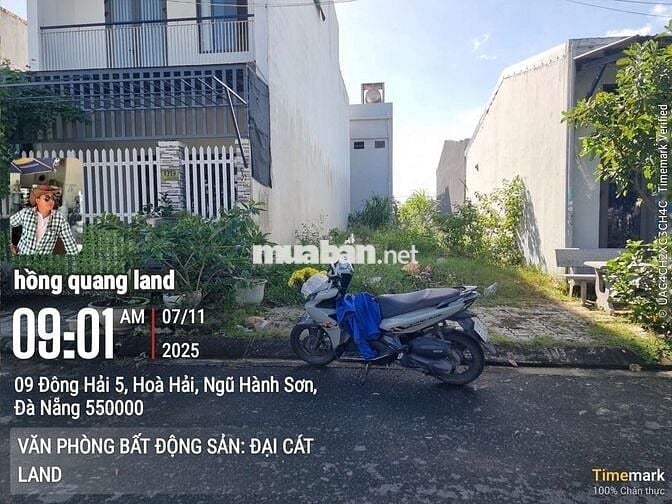 Bán lô đất đường ĐÔNG HẢI 5 biển đông hải