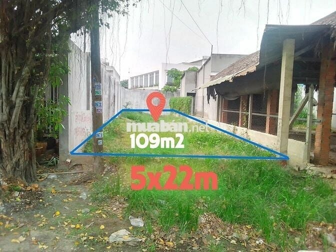 Đất ngay Tỉnh lộ 8 Tân An Hội, Củ Chi giá chỉ 1tỷ, 109m2 full thổ