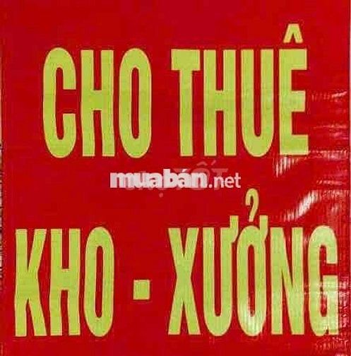 Cho thuê xưởng & kho 560m2, điện 3Fa, đường xe Cont, phường Hố Nai (cũ