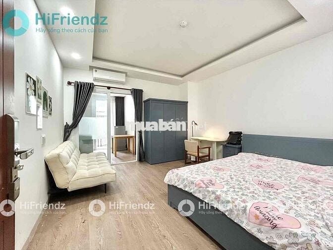 🔥STUDIO BAN CÔNG - CỬA SỔ NHÀ MỚI ĐẦY ĐỦ NỘI THẤT NẰM NGAY SÂN BAY