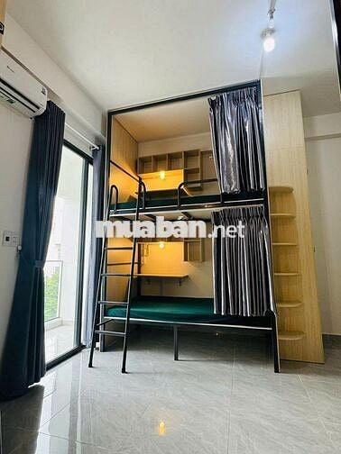 Ký túc xá cao cấp Bình Thạnh sát VLU CS3 Mới 100% có Thang máy PCCC