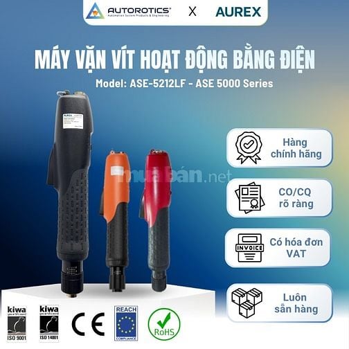 Máy vặn vít điện AUREX - Model ASE-5212LF - Dòng ASE 5000 Series  