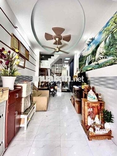 5,89 tỷ, bán nhà 47 m2- Quận 6, Tân Hoà Đông, 2 tầng BTCT, Sổ riêng