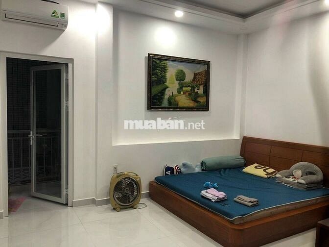 Bán nhà ngang 6.5m, sát MT Lê Quang Định, Bình Thạnh, CN 80m2, có gara