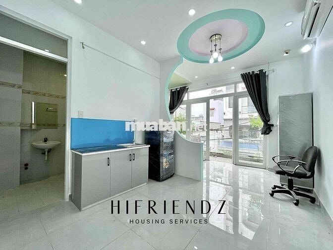 STUDIO 1PN TÁCH BẾP FULL NỘI THẤT MỚI TINH NGAY VÒNG XOAY PHÚ LÂM