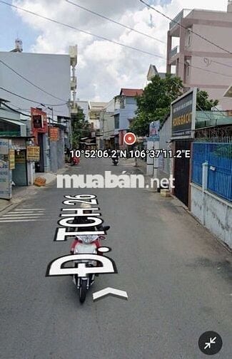 Lô đất đẹp 9m x 26,5m. Full Thổ Mặt tiền Đường Tân Chánh Hiệp 25