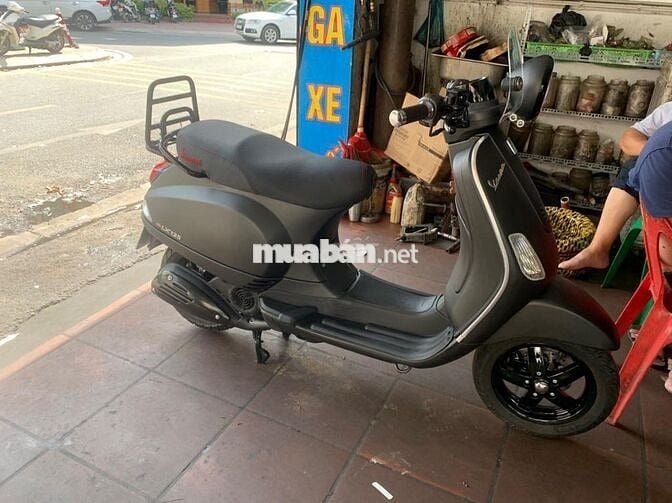 VESPA LX125 MÀU ĐEN NHÁM CŨ ĐỜI 2007