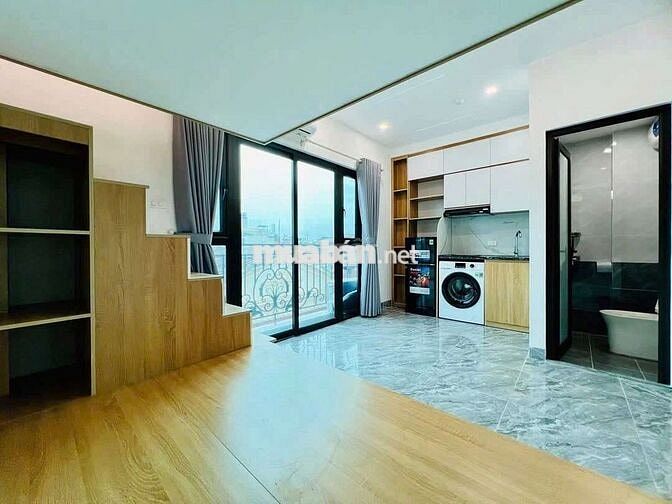 Khai trương CCMN 30m2 Full đồ. Ban công, máy giặt tại Ngõ Cư Lệnh