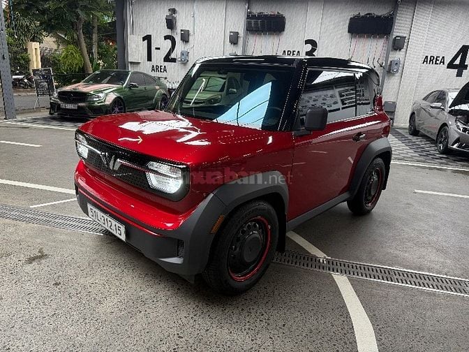 VinFast VF3 T12/2024 Màu Đỏ Pin Thuê xe lên full đồ 