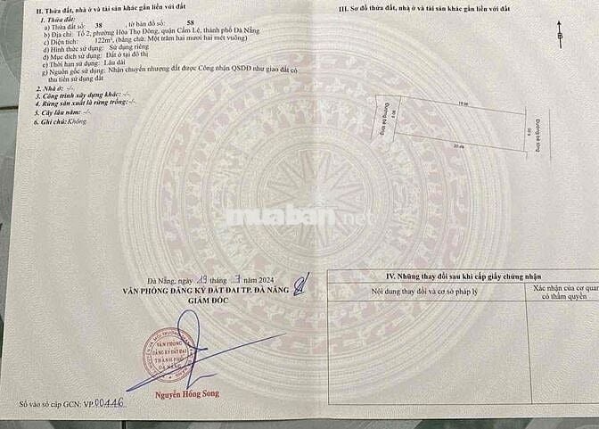 CHÍNH CHỦ cần B Á.N lô đất 2 mặt Kiệt ô tô số 851/21 Trưởng Chinh