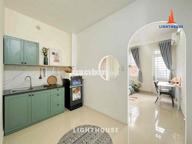 📍201 Nguyễn Thái Sơn, P7, Gò Vấp 1PN, ban công, full nội thất