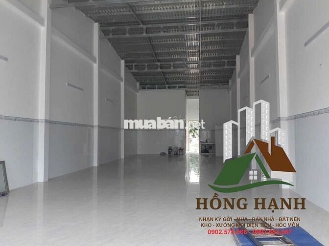 MẶT BẰNG Cho thuê  7x40 - PHAN VĂN HỚN – XUÂN THỚI THƯỢNG - 20 triệu