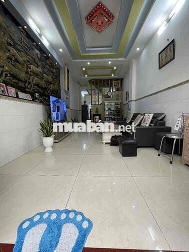 NHÀ 2 MẶT HẺM TRƯỚC SAU - HẺM 6M THÔNG HƠI XE TẢI VÀO TẬN NHÀ - MÃ LÒ