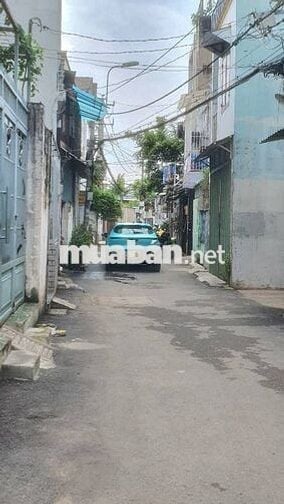 BÁN NHÀ, TRỆT, LỬNG, 2PN, HXH NGUYỄN THÁI SƠN, P AN NHƠN, CHỈ 4.8 TỶ