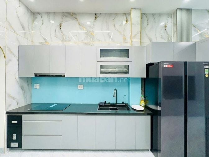 Bán nhà Hóc Môn, đúc 3 tấm, mặt tiền đường Giác Đạo