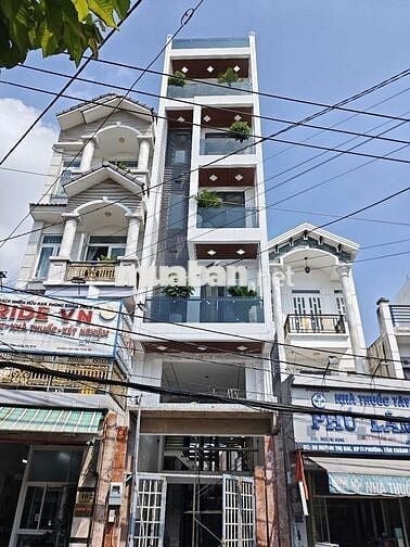 NHÀ 6 TẤM CÓ THANG MÁY MẶT TIỀN KINH DOANH HUỲNH THỊ HAI, Q12