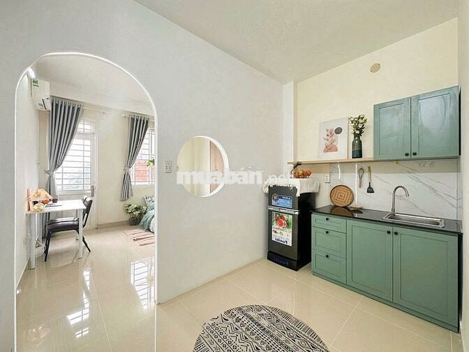 Cho Thuê Căn Hộ 1PN Ban Công gần Phan Văn Trị, ĐH Văn Lang Bình Thạnh