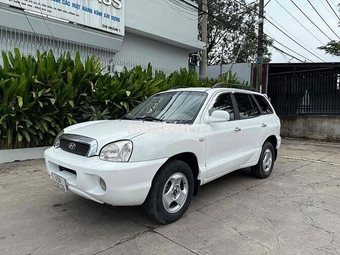 santafe 2003 máy dầu số tự động, xe đại chất ,