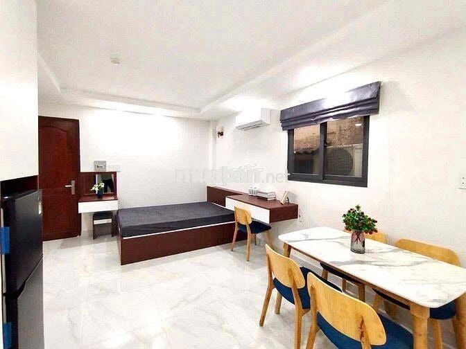 STUDIO CỬA SỔ FULL NỘI THẤT, THANG MÁY GẦN ĐH SƯ PHẠM, SGU SÁT Q1