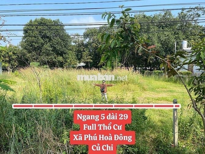 BÁN GẤP MT ĐƯỜNG XE TẢI GẦN CHỢ PHÚ HOÀ ĐÔNG
