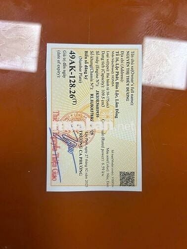 Honda Vision Nâu Đen