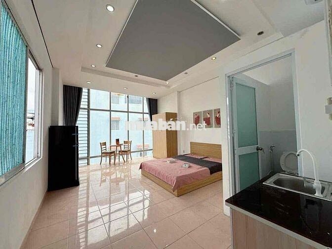 CĂN HỘ STUDIO CỬA SỔ TRỜI LỚN FULL NỘI THẤT_GẦN CÔNG VIÊN LÊ THỊ RIÊNG