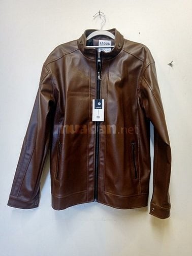 Bán áo da nam , màu nâu, còn khá mới