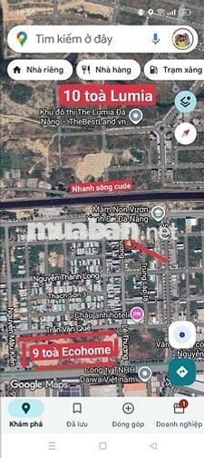 Góc ngã 4 đường 7,5m KĐT Lakeside - Diện tích 190m2 - ngang 8,5m