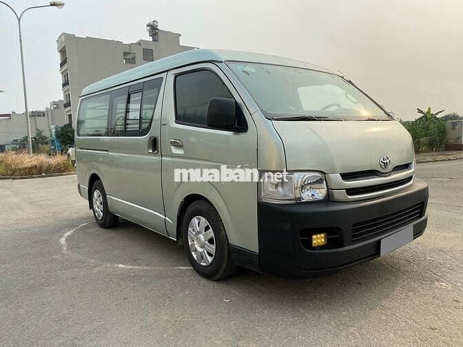 Toyota Hiace 2008 van 3 chổ 950kg