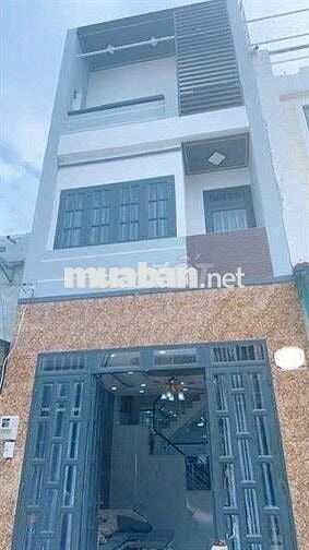 NHÀ ĐẸP 3 TẦNG, DT (4X13)M2, FULL NỘI THẤT, HẺM XE HƠI, 5,3 TỶ CÒN TL