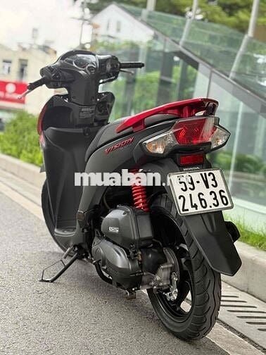 Vision 110/2019 Đen Nhám Bản Đặc Biệt Khoá Smarkey