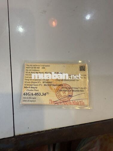 Cần bán xe zin ích trại