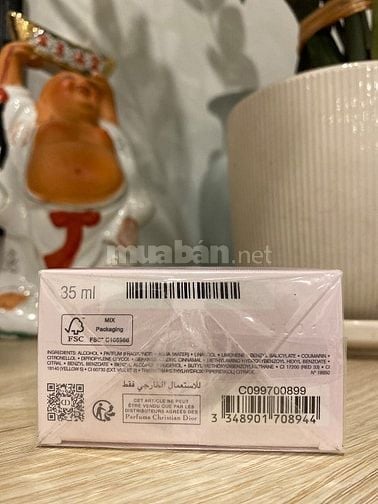 lọ nước hoa xách tay của pháp Dior 35ml