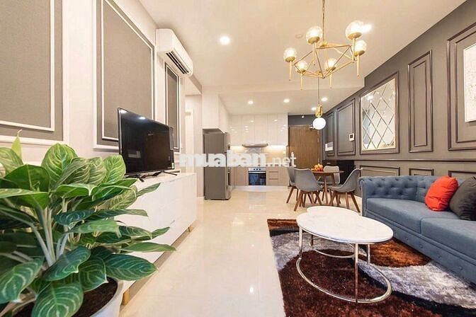 Căn hộ 2PN Phan Văn Trị 52m2 Nội Thất Sẵn, Sổ Riêng 2,1 tỷ, ở liền