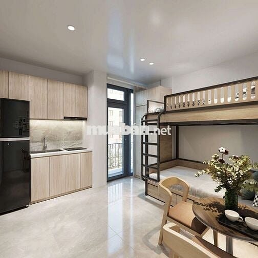 Bóc tem CCMN 30m2 giường tầng. Full đồ rộng thoáng tại Định Công Hạ