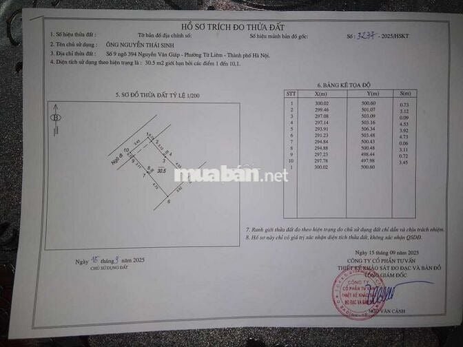 Bán gấp nhà 2 tầng không sổ nguồn gốc trước năm 95