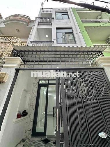 Nhà 52m2-Hẻm Xe Hơi-3 tầng- Nguyễn Xí Bình Thạnh