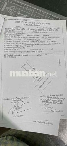 Bán nền tái định cư kdc Cửu Long