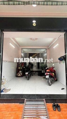 Hai mặt tiền kinh doanh hương lộ 2 dt 4x20m 2 lầu 4pn3wc hẻm 10m