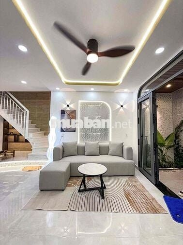 Tìm đâu ra nhà mới 3 tầng , 63m2, full nội thất, đường D2, chỉ 8.95T