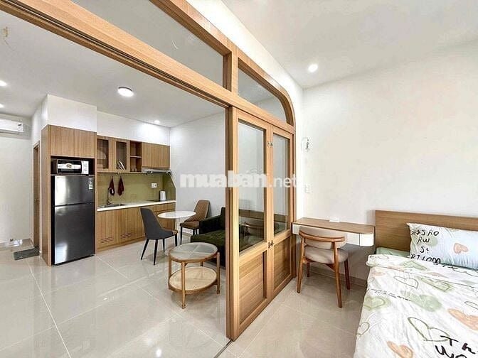 KHAI TRƯƠNG SIÊU PHẨM 1PN + 1PK ĐẦY ĐỦ NỘI THẤT CÓ BAN CÔNG