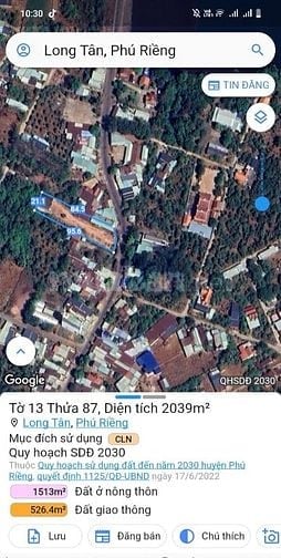Chính chủ Bán đất diện tích 2000m2, ngang mặt tiền 18,5m, sâu đất 100m