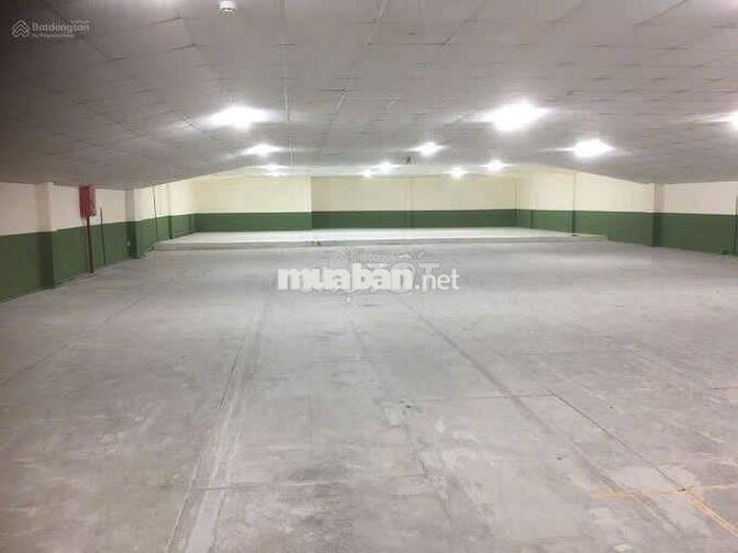 CHO THUÊ KHO 1700M2(TRỆT 1000M2+LẦU 700M2) CÓ PCCC CHỦ BAO VAT CON40F